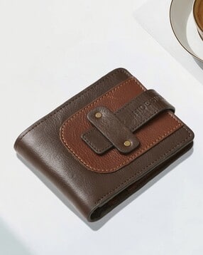 hidesign Colourblock Leather Bi-Fold Wallet-picture-53