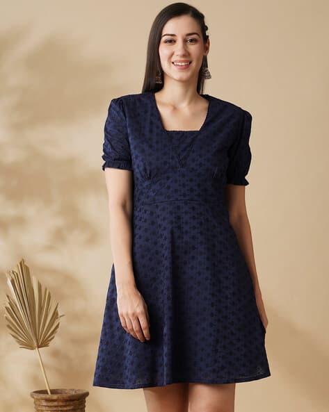 Buy Navy Blue Dresses Gowns for Women by GLOBUS Online
