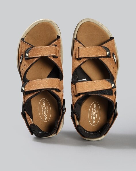 Woodland Men Slip-On Floater Sandals