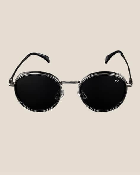 VOYAGE Men UV-Protected Round Sunglasses-3040MG3982