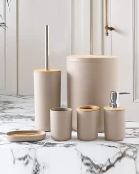 umai Set of 6 Bamboo Bathroom Accessories-picture-41