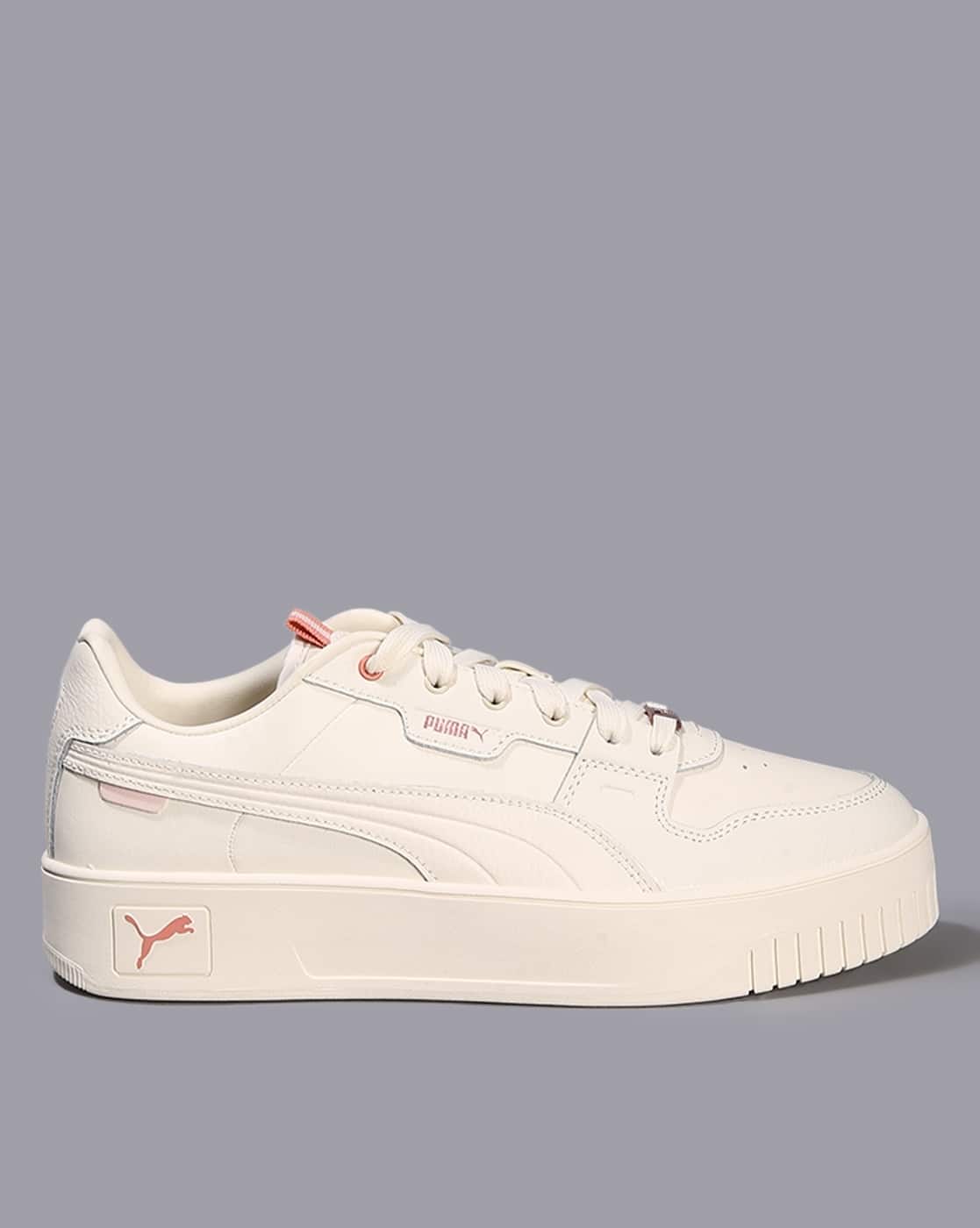 Puma Shoes Puma Carina Lux White Buy Off-White Sneakers For Women By Puma  Online