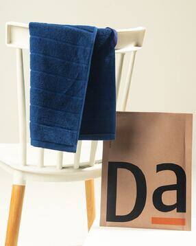 Striped Cotton Sheared Hand Towel 23" x 15"