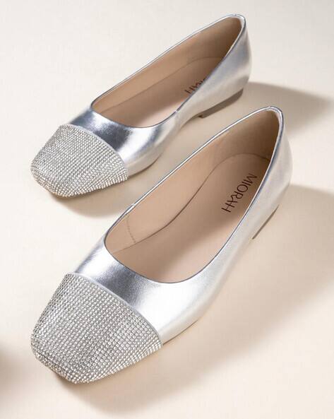 Round-Toe Slip-On Sandals