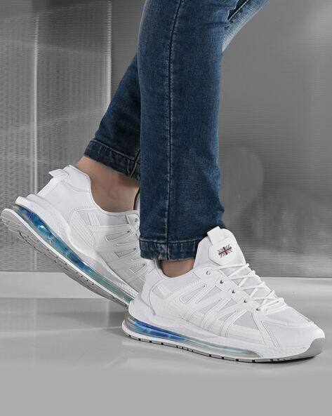 ARBUNORE Men Low-Top Lace-Up Shoes
