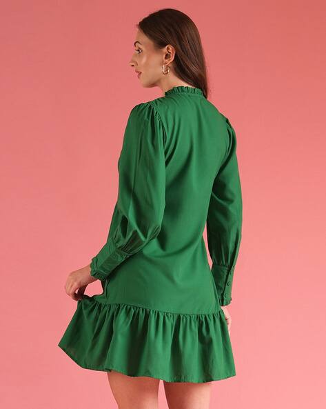 Buy Green Dresses for Women by GLOBUS Online