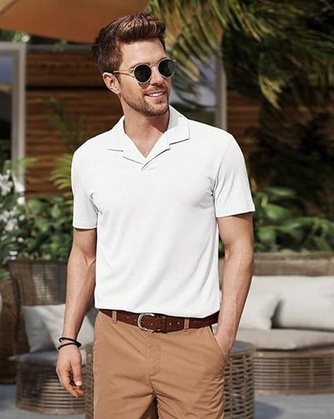 Polo style t shirt best sale