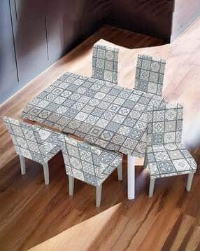 umai Set of 7 Printed 6-Seater Table Covers-picture-37
