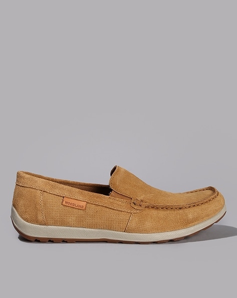 Woodland Men Low-Top Slip-On Shoes