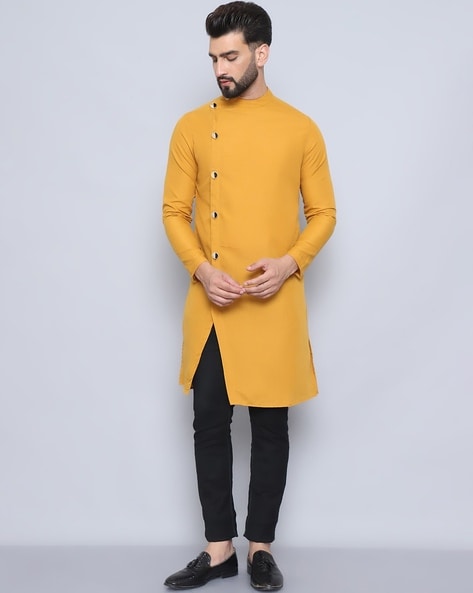 Even Men Regular Fit Long Kurta