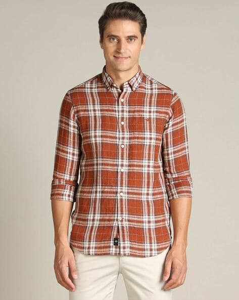 Buy Red Shirts for Men by Dockers Online | Ajio.com