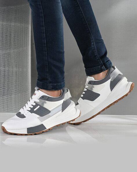 ARBUNORE Men Low-Top Lace-Up Casual Shoes