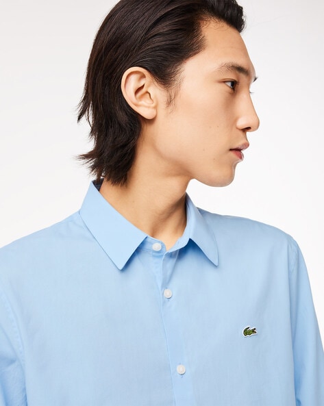 Buy Blue Shirts for Men by Lacoste Online Ajio