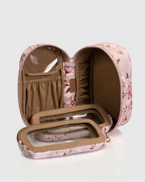 house of d'oro Floral Print Luxe Lustre Makeup Pocuh-picture-25