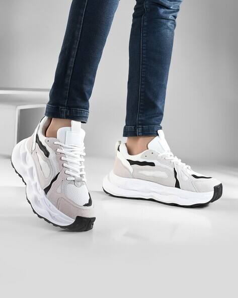 ARBUNORE Men Low-Top Lace-Up Casual Shoes