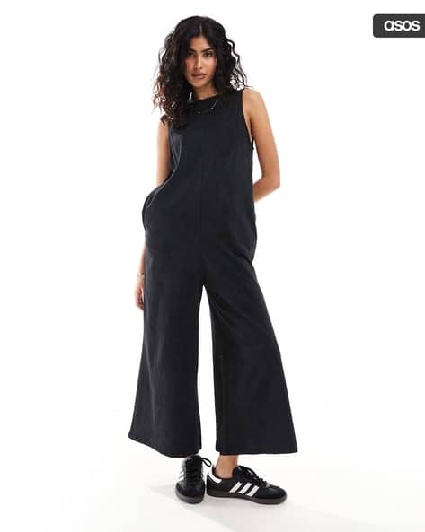 Women Cami Jersey Jumpsuit with Pocket Detail