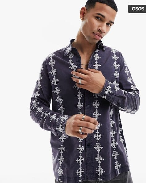 embroidered top asos