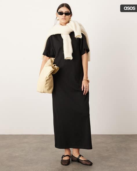 Women Premium Maxi T-Shirt Dress