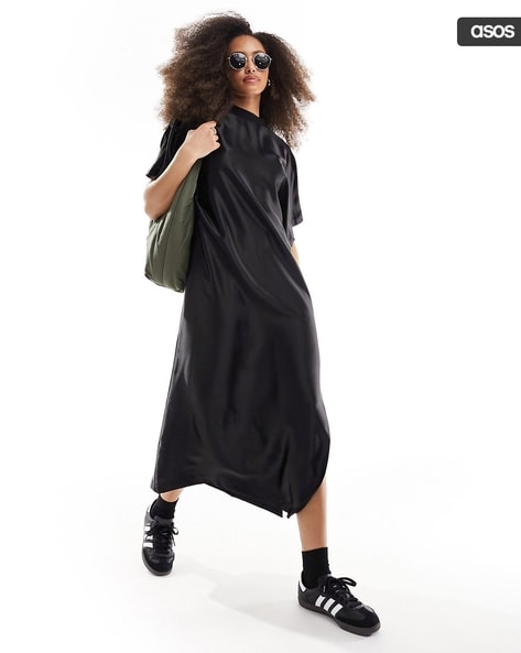 Buy Black Dresses for Women by ASOS DESIGN Online Ajio