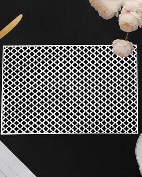 Set of 2 Geometric Pattern Table Placemats