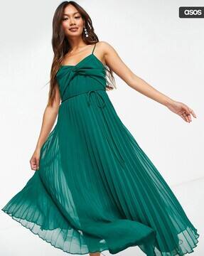 green emerald velvet dress Rent ASOS DESIGN Tall Plunge Neck Dropped Shoulder Pencil Midi Dress In Forest  Green