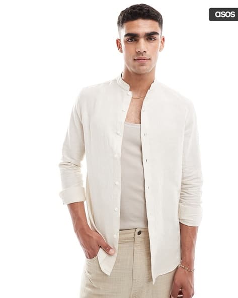 asos linen top