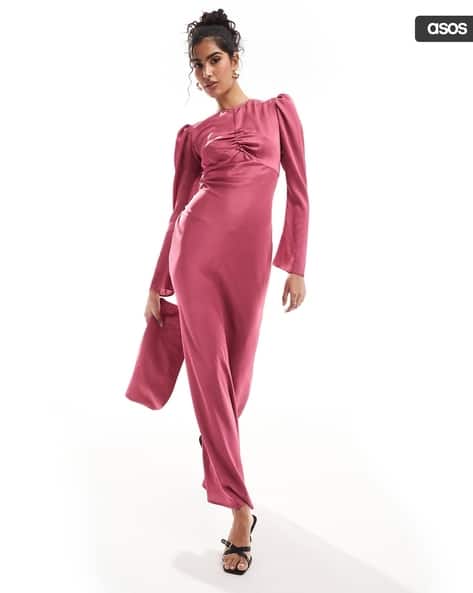 Buy Pink Dresses for Women by ASOS DESIGN Online | Ajio.com