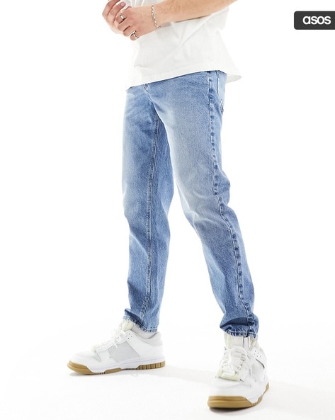 Buy Blue Jeans for Men by ASOS DESIGN Online Ajio