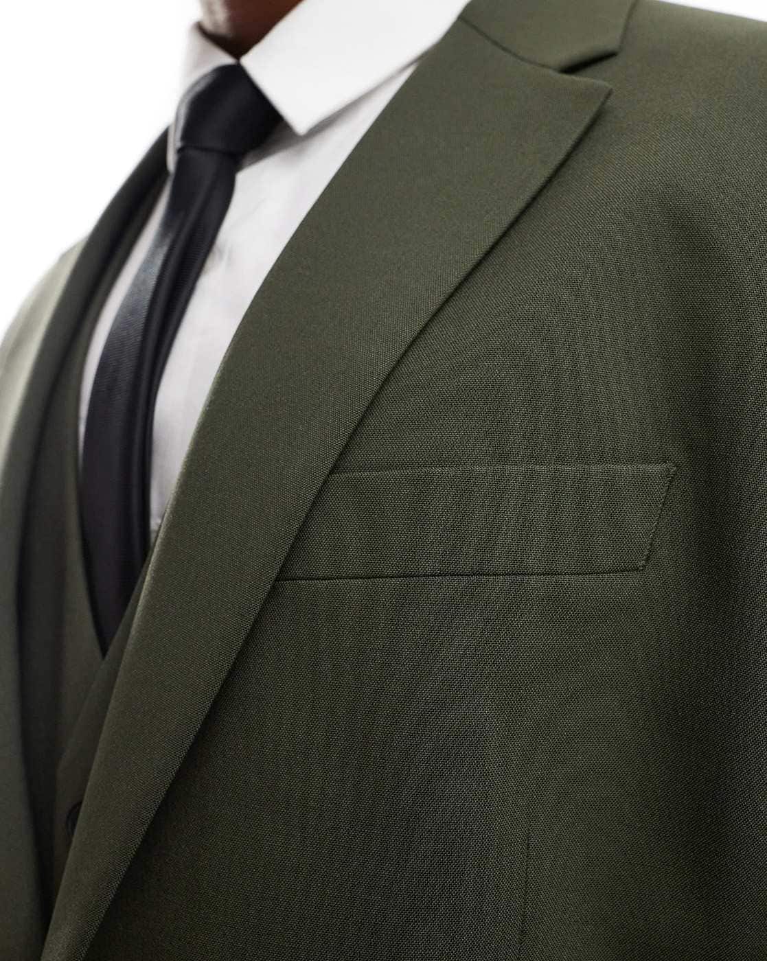 Buy Khaki Blazers Waistcoats for Men by ASOS DESIGN Online