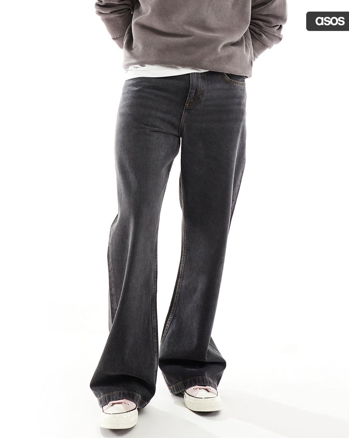 Buy Black Jeans for Men by ASOS DESIGN Online | Ajio.com