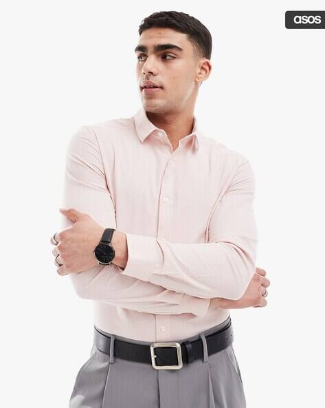 Buy Pink Shirts for Men by ASOS DESIGN Online