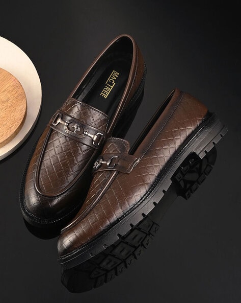 Men Round-Toe Slip-On Loafers