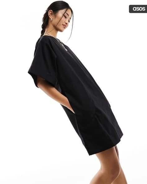 Buy Black Dresses for Women by ASOS DESIGN Online | Ajio.com