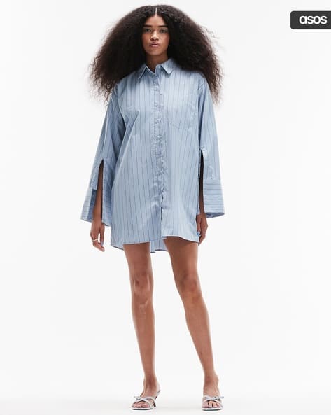 Buy Blue Dresses for Women by ASOS DESIGN Online | Ajio.com
