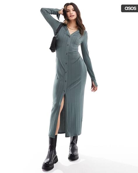 Buy Green Dresses for Women by ASOS DESIGN Online | Ajio.com