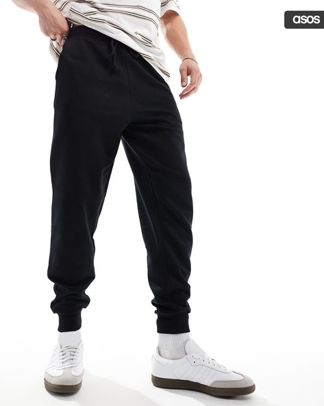 Buy Black Track Pants for Men by ASOS DESIGN Online Ajio