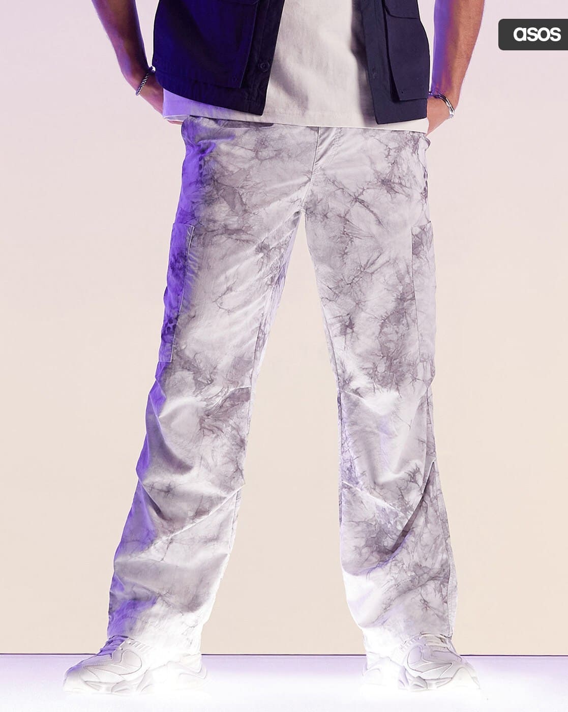 Buy Grey Trousers & Pants for Men by ASOS DESIGN Online