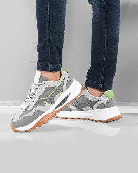 ARBUNORE Men Low-Top Lace-Up Casual Shoes