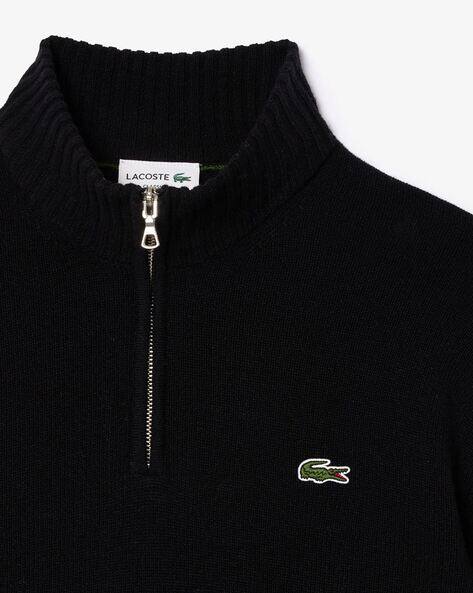 Buy Lacoste Men Logo Embroidered Regular  Online | Ajio.com