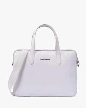 lino perros Women Croc-Embossed Laptop Bag-picture-24