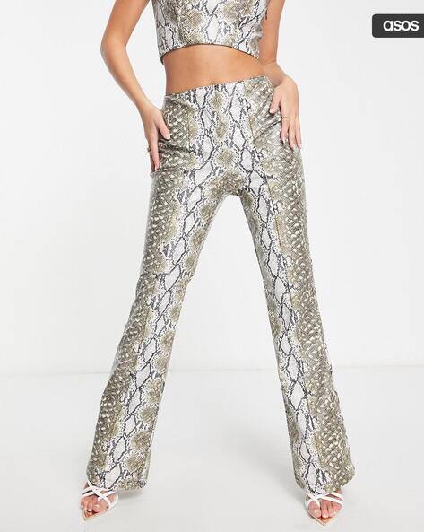 Buy Grey Trousers Pants for Women by ASOS DESIGN Online