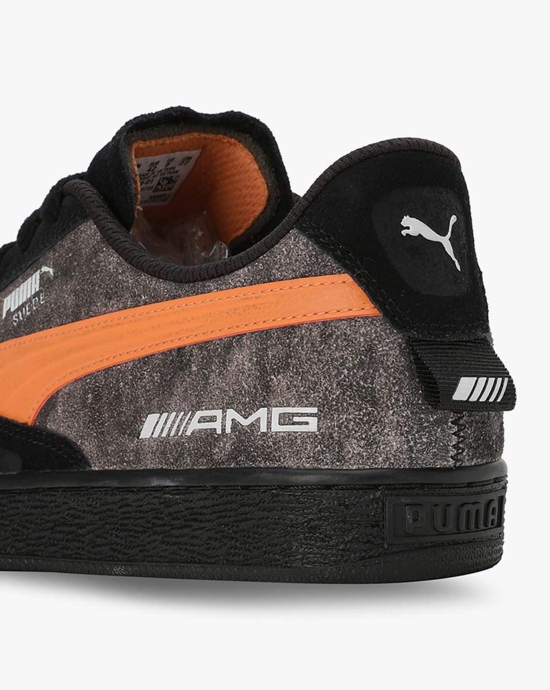 Men AMG Suede Lace-Up Sneakers