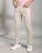 Men Flat-Front Cropped Fit Chinos