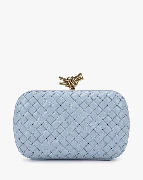 Pink Pochette Knot Bottega Veneta Bottega Veneta Pink Embroidered