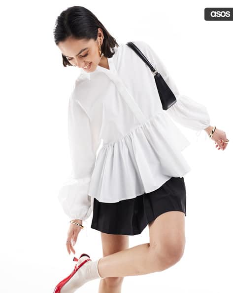 Buy White Shirts for Women by ASOS DESIGN Online | Ajio.com