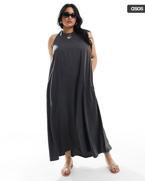 Buy Charcoal Black Dresses for Women by ASOS DESIGN Online Ajio