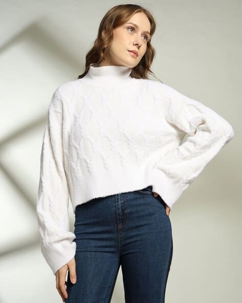 Buy Cream Sweaters Cardigans for Women by LEE COOPER Online