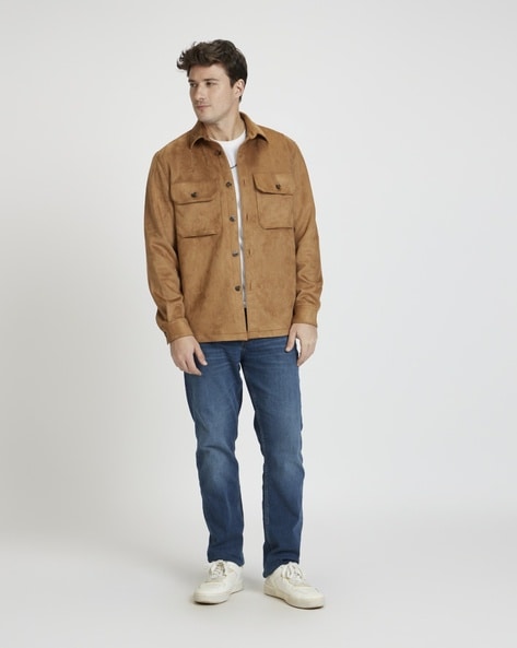 Men Regular Fit Jacket