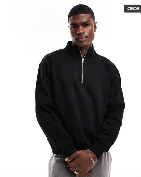 Buy Black Sweatshirt Hoodies for Men by ASOS DESIGN Online Ajio