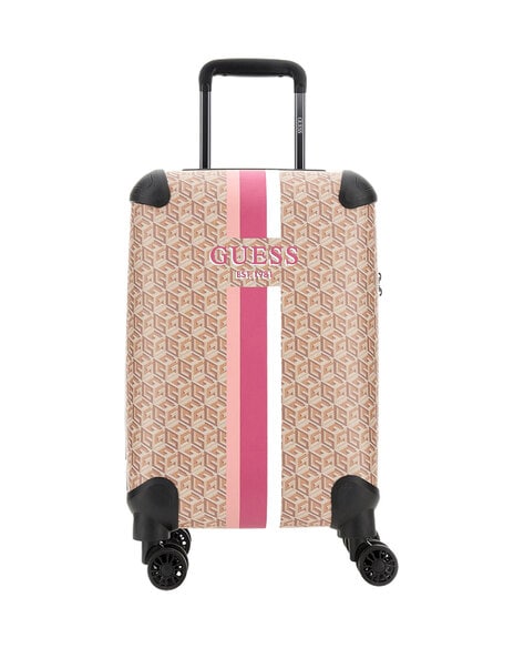 Buy Brown Luggage Trolley Bags for Women by GUESS Online Ajio